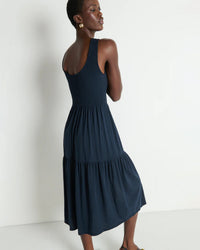 Nation LTD Clementine Midi Dress in Night Sky 4 - Bliss Boutiques
