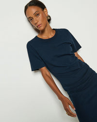 Nation LTD Cole T-Shirt Dress in Night Sky