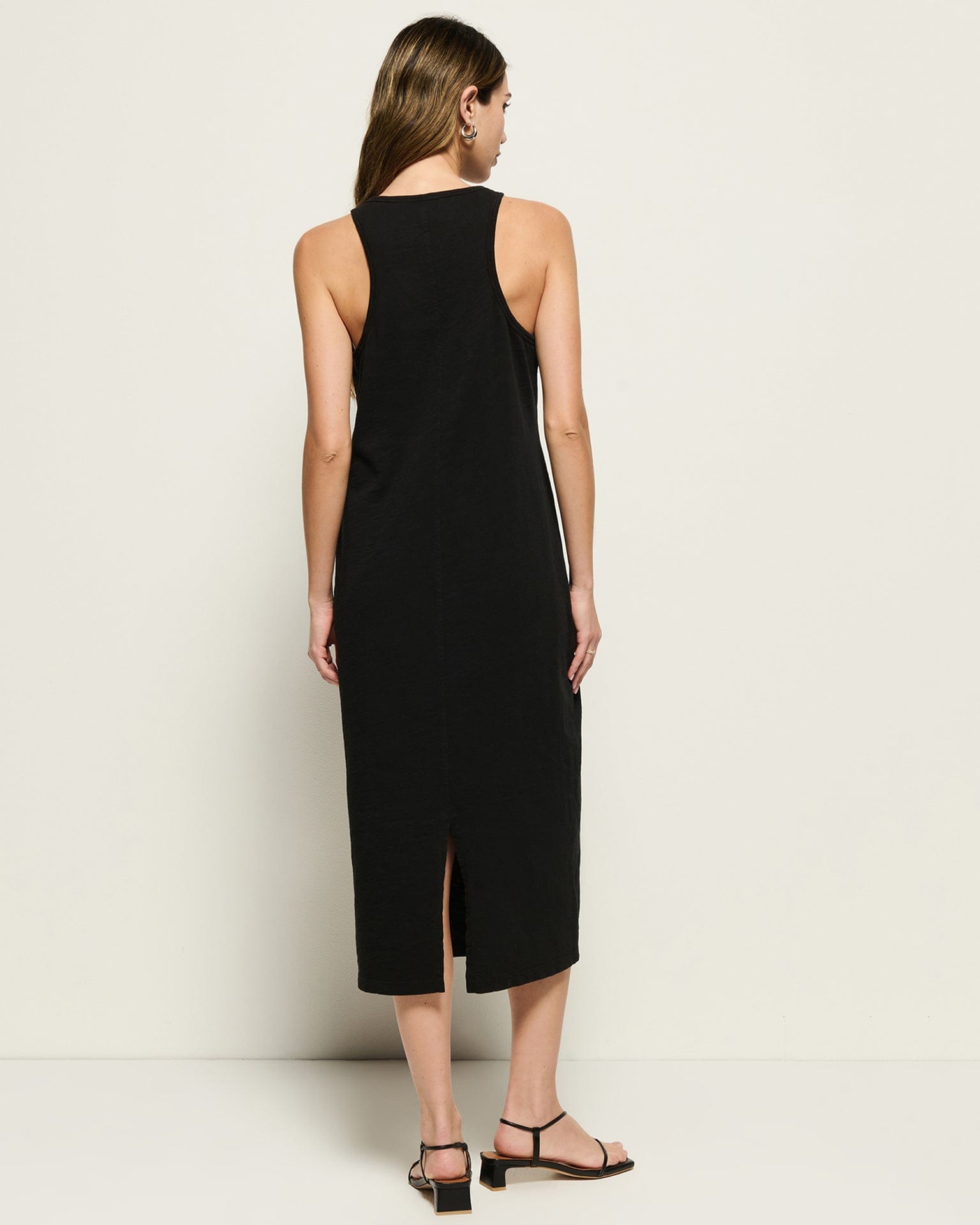 Nation LTD Dani Tank Dress in Jet Black