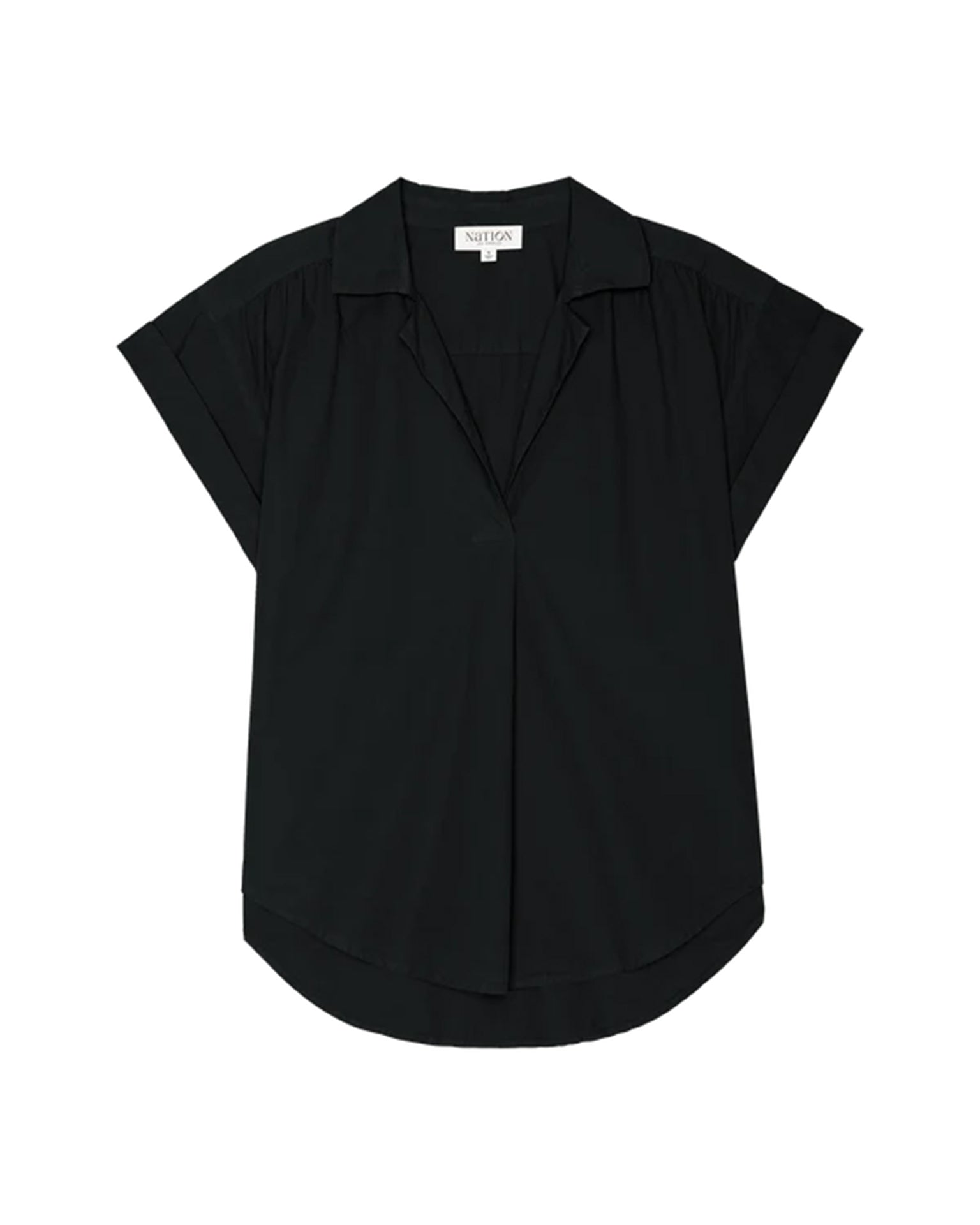 Nation LTD Elliot T-Shirt in Jet Black