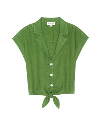 Nation LTD Noemi Tie Front Tank in Green Lawn