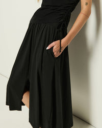 Nation LTD Vida Skirt in Jet Black