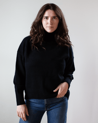NO NAME Ray Roll Neck in Black