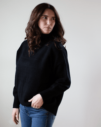 NO NAME Ray Roll Neck in Black
