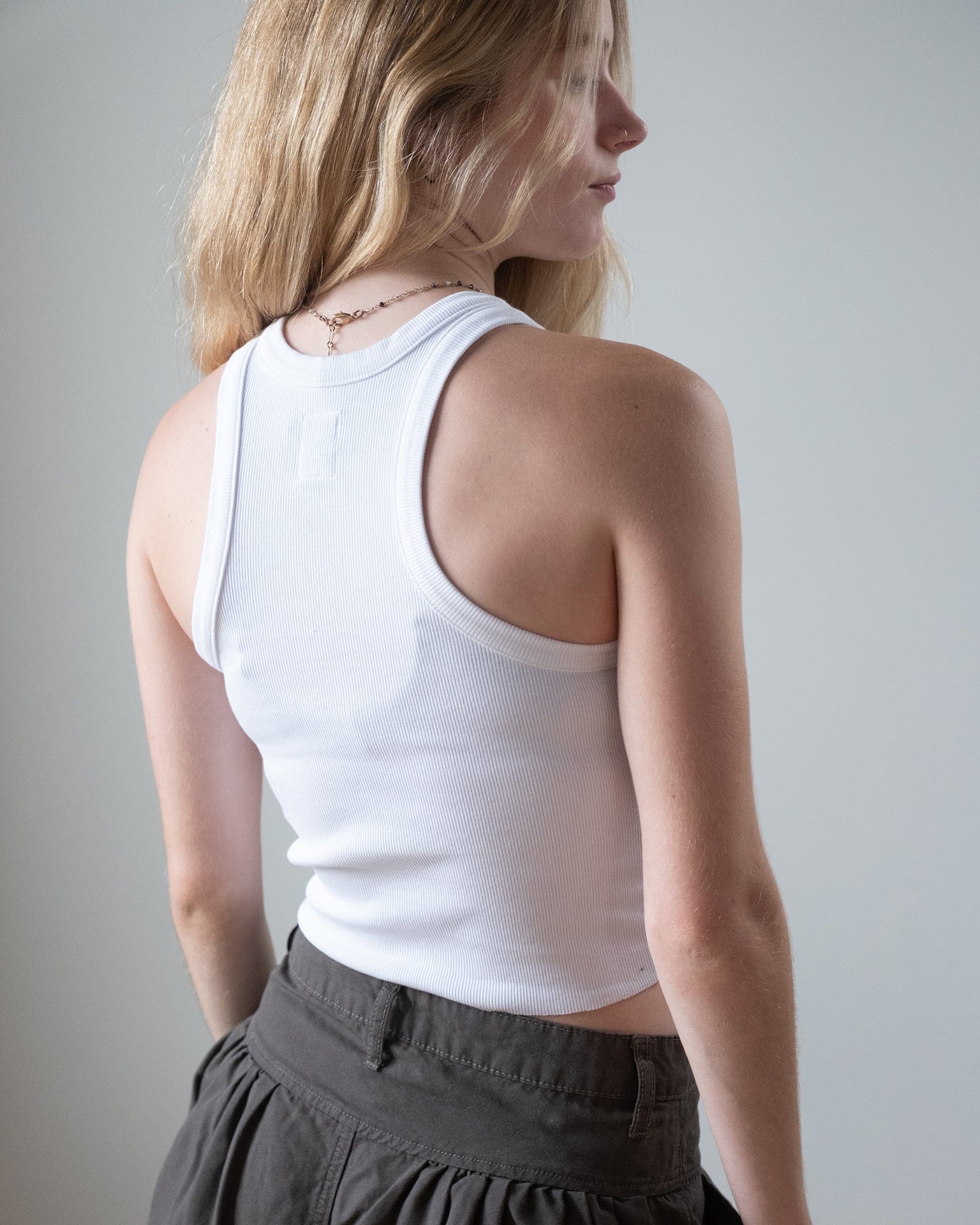 NSF Amaya Tank in Soft White
