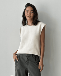 NSF Catalina Top in Soft White