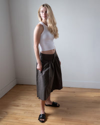 NSF Dazed Skirt in Mill Green