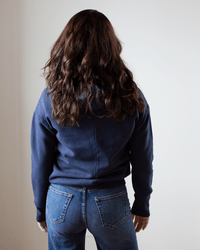 NSF Ellis Relaxed Hoody in Navy