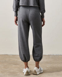 NSF Shane Billow Sweatpants in Charcoal Heather Grey