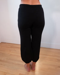 NSF Shane Drawstring Jogger in Black