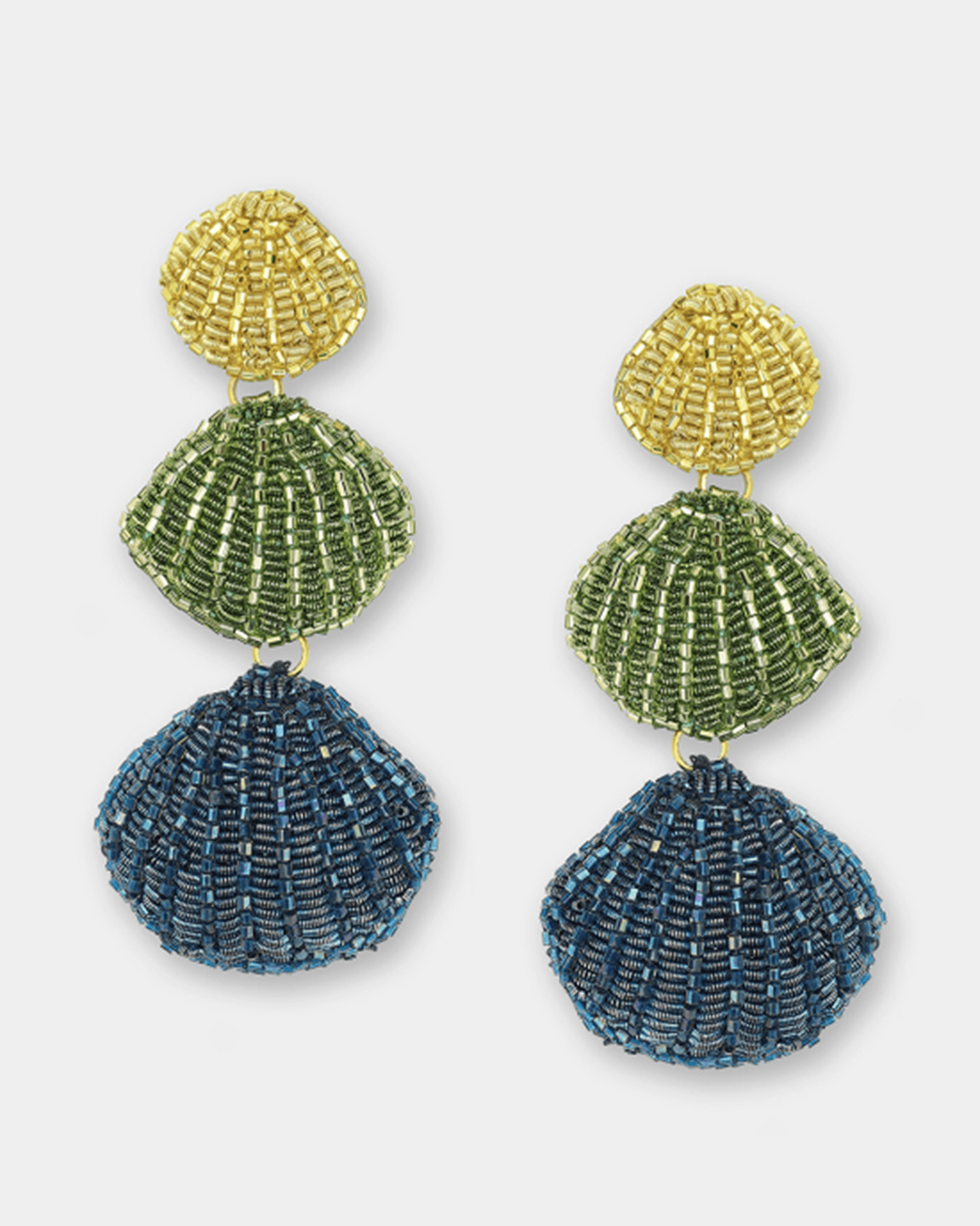 Olivia Dar Venus Earrings in Lagoon