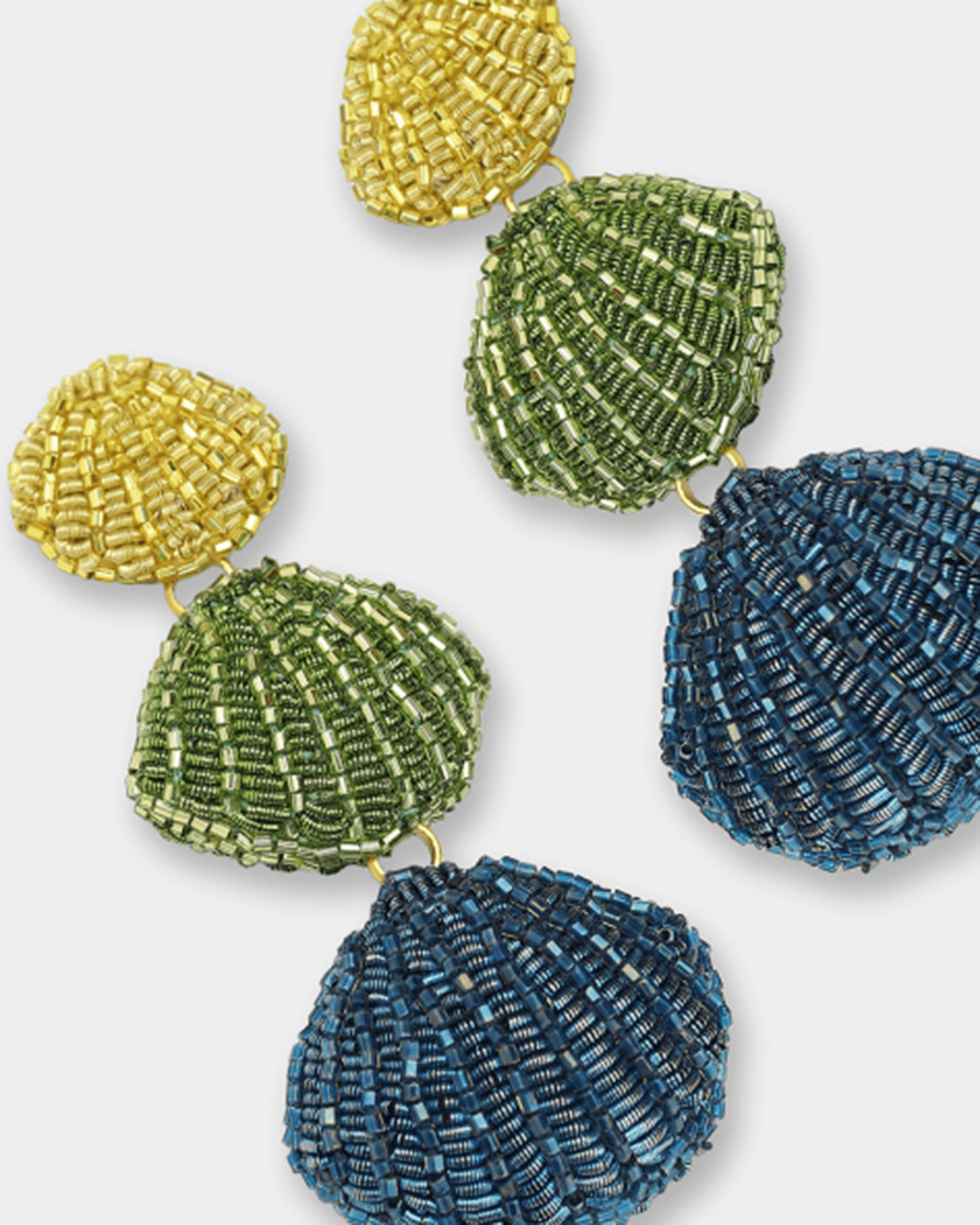 Olivia Dar Venus Earrings in Lagoon