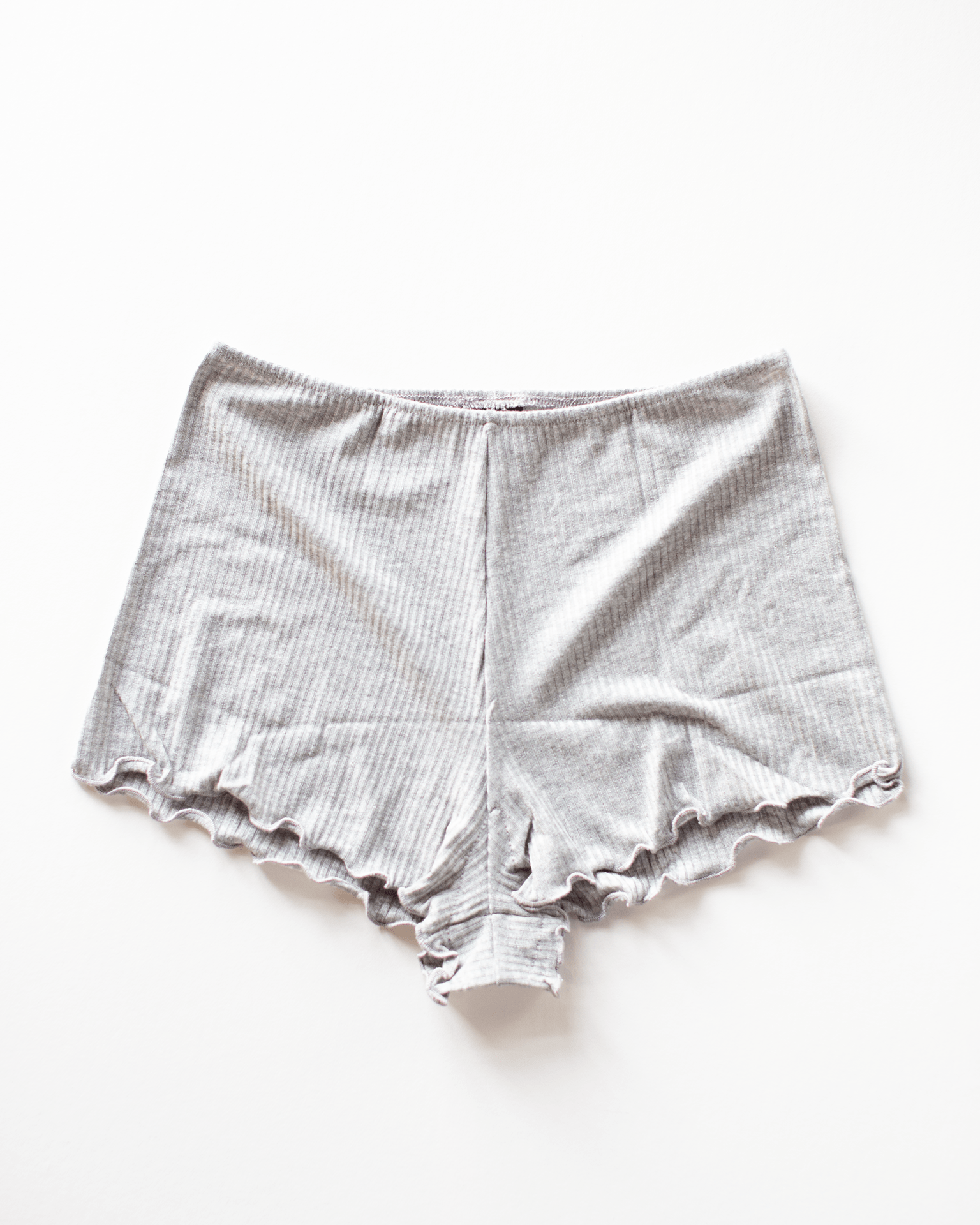 Only Hearts Pinch Front Cami & Pamela Short Set in Heather Grey