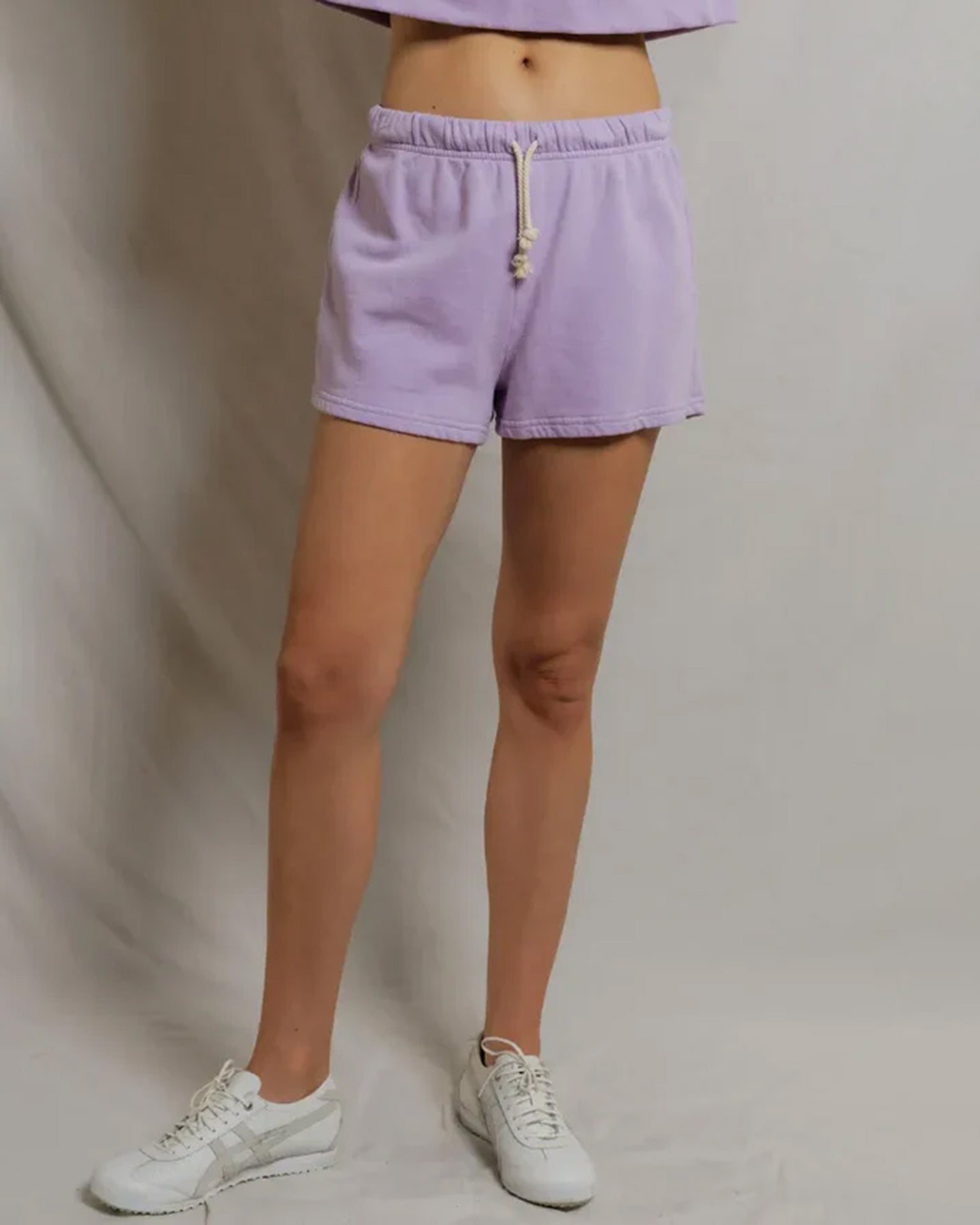 Layla - French Terry Sweat Shorts in Ultraviolet
