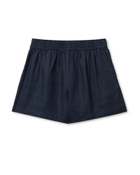 perfectwhitetee Malin - Linen Shorts in Navy 4 - Bliss Boutiques