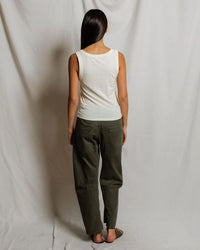 perfectwhitetee Vicky - Hemp Milk Cotton Tank in Natural 5 - Bliss Boutiques