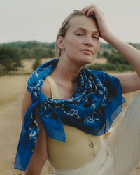 Classic Cotton Bandana in Blue