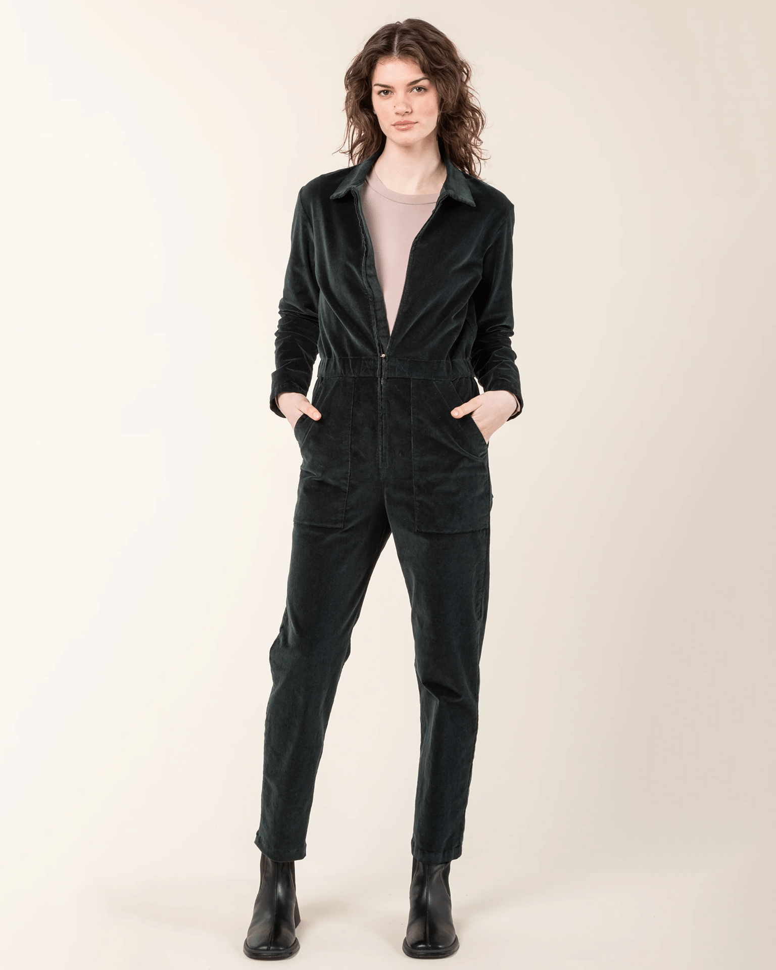 Prairie Underground Galaxy Corduroy Boiler Suit Jumpsuit