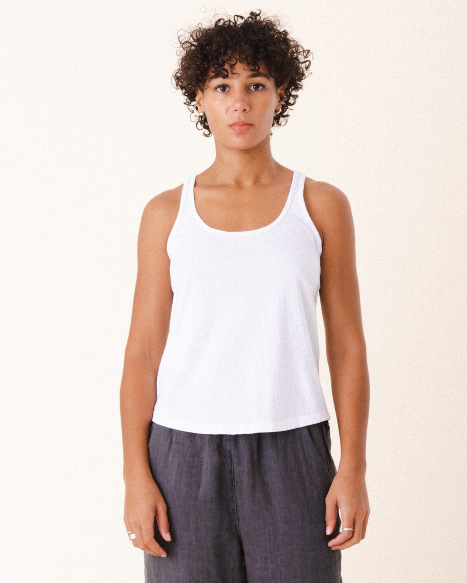 Prairie Underground Layering Racerback Tank in White