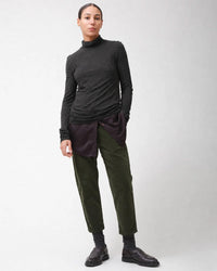 Prairie Underground Nightfall Trouser in Dark Olive 2 - Bliss Boutiques