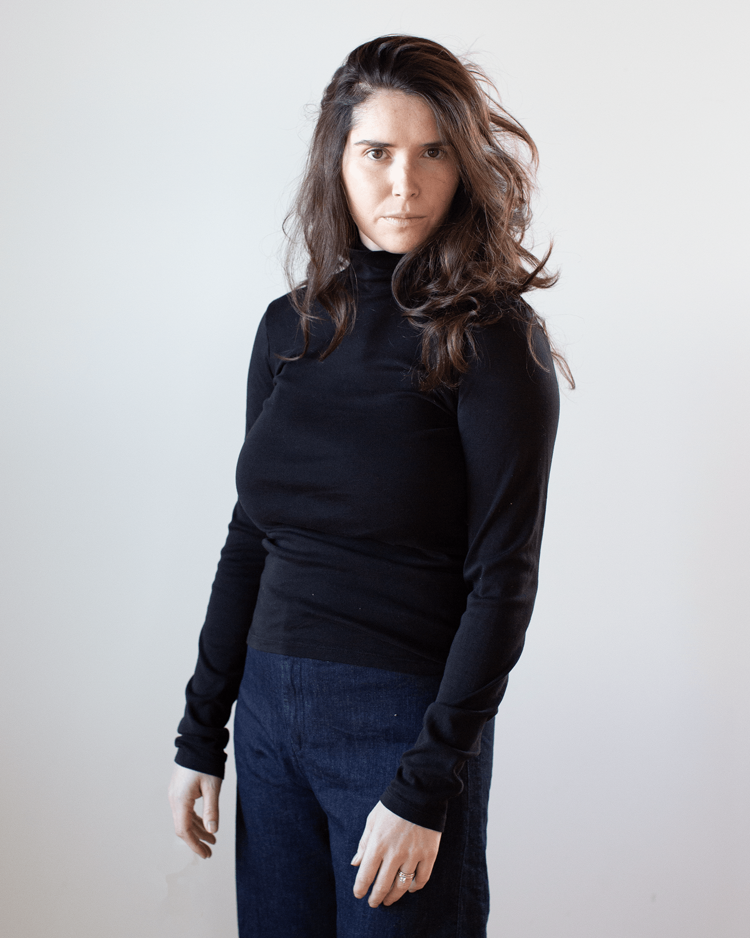 Prairie Underground Rib Turtleneck in Black