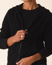 Prairie Underground Simple Life Hoodie in Black