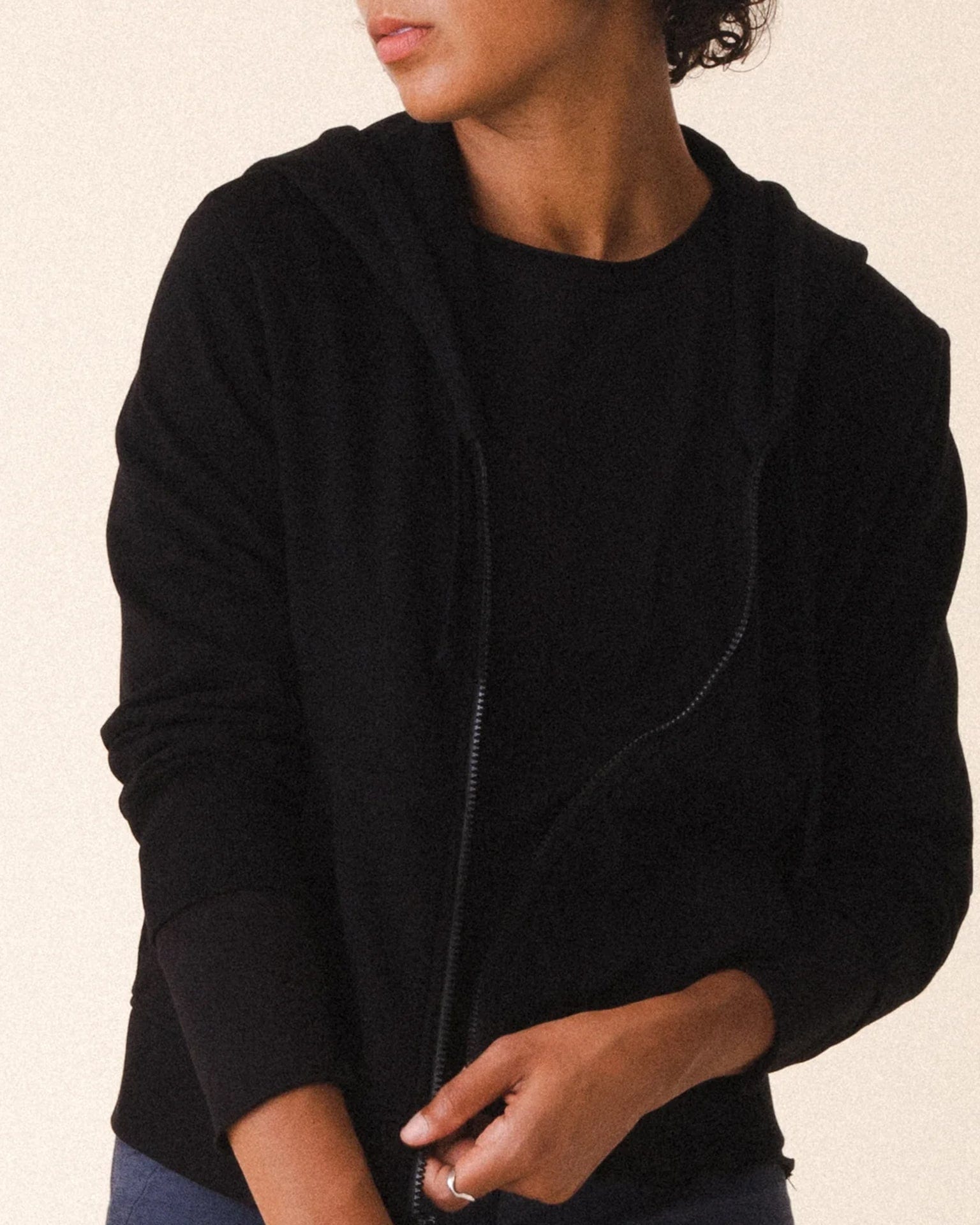 Prairie Underground Simple Life Hoodie in Black