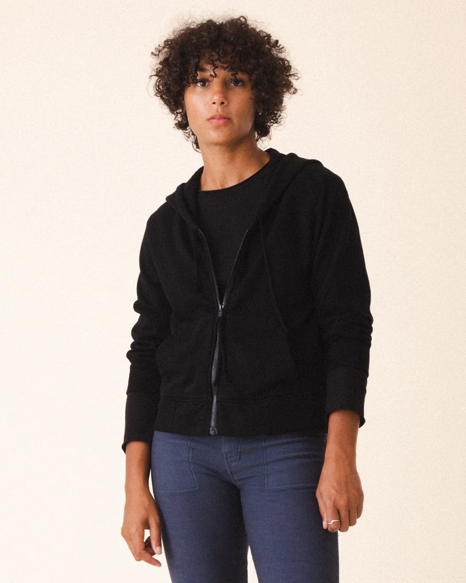 Prairie Underground Simple Life Hoodie in Black