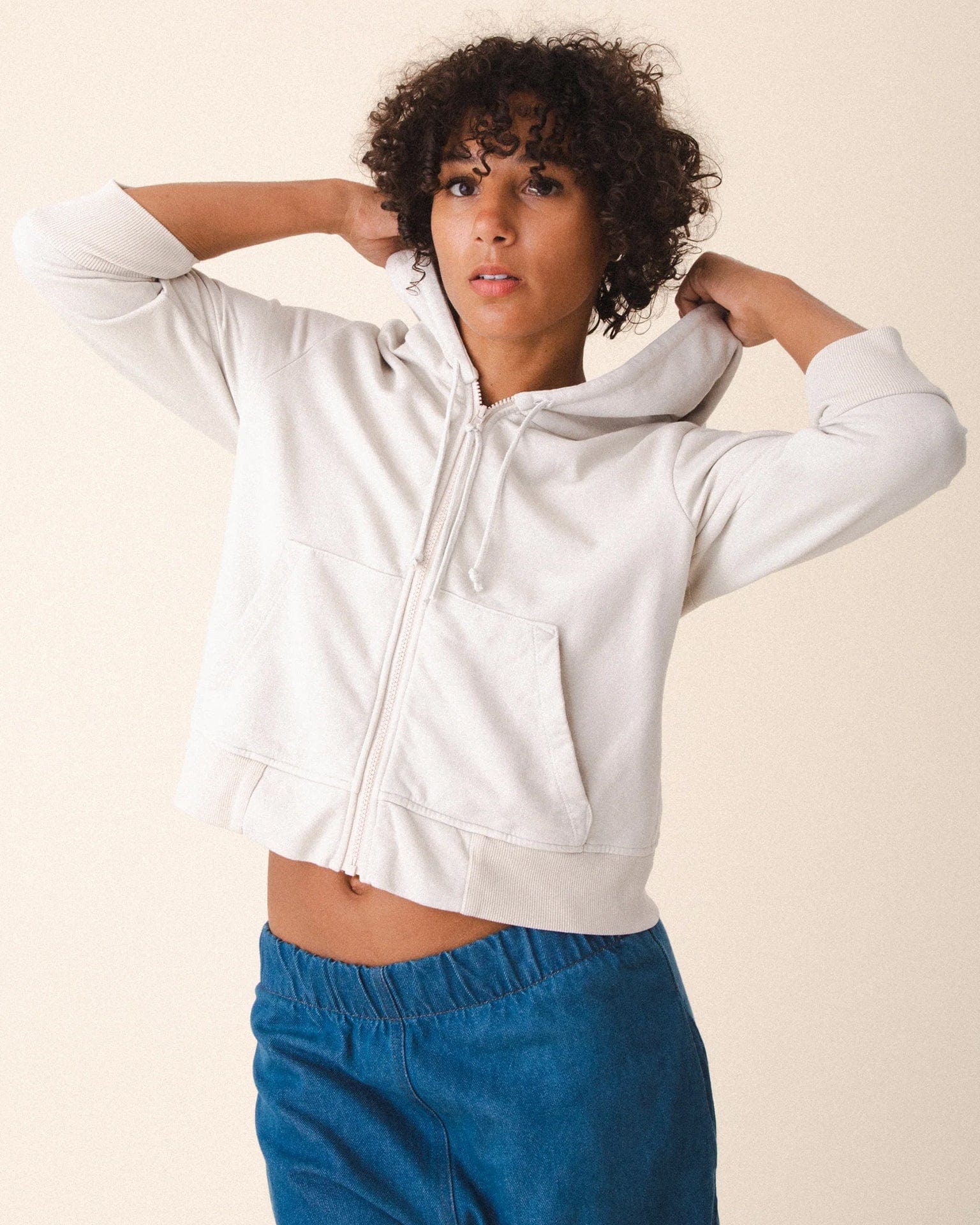 Prairie Underground Simple Life Hoodie in Oyster