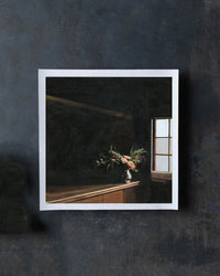 Sarah Madeira Day Home Tavern Window / 8x8 Tavern Window | Print on Canvas | Reproduction of Original | unstretched