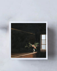 Sarah Madeira Day Home Tavern Window / 8x8 Tavern Window | Print on Canvas | Reproduction of Original | unstretched