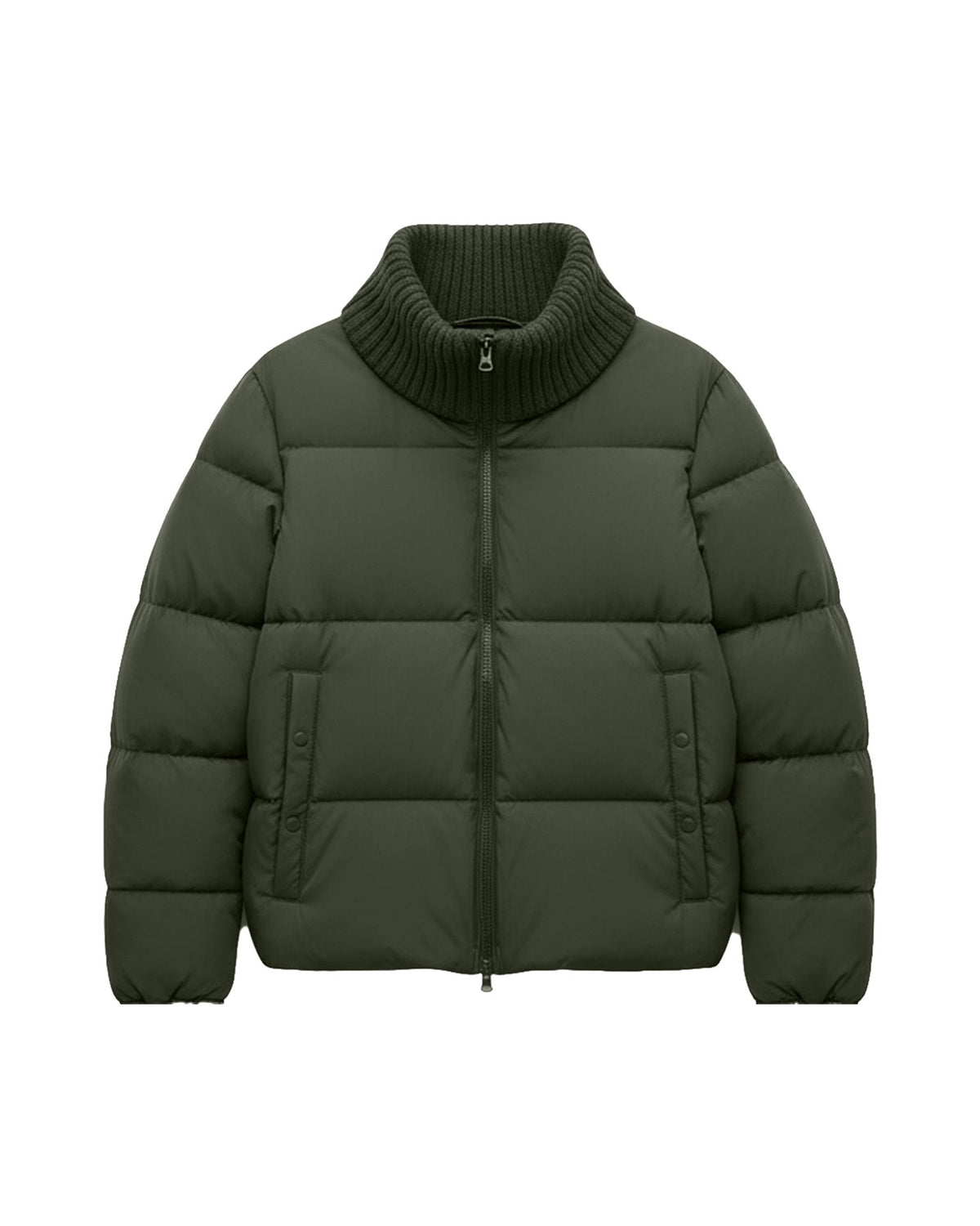 Soy Coat in Snake Green