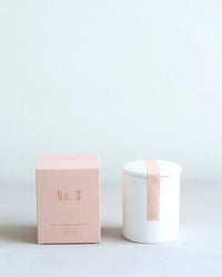 The Floral Society Home Ginger & Rose No 3 Fragrant Candle in Ginger & Rose
