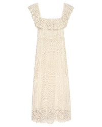 the Great The Balcony Dress in Cream