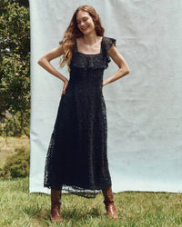 the Great The Balcony Dress in Navy