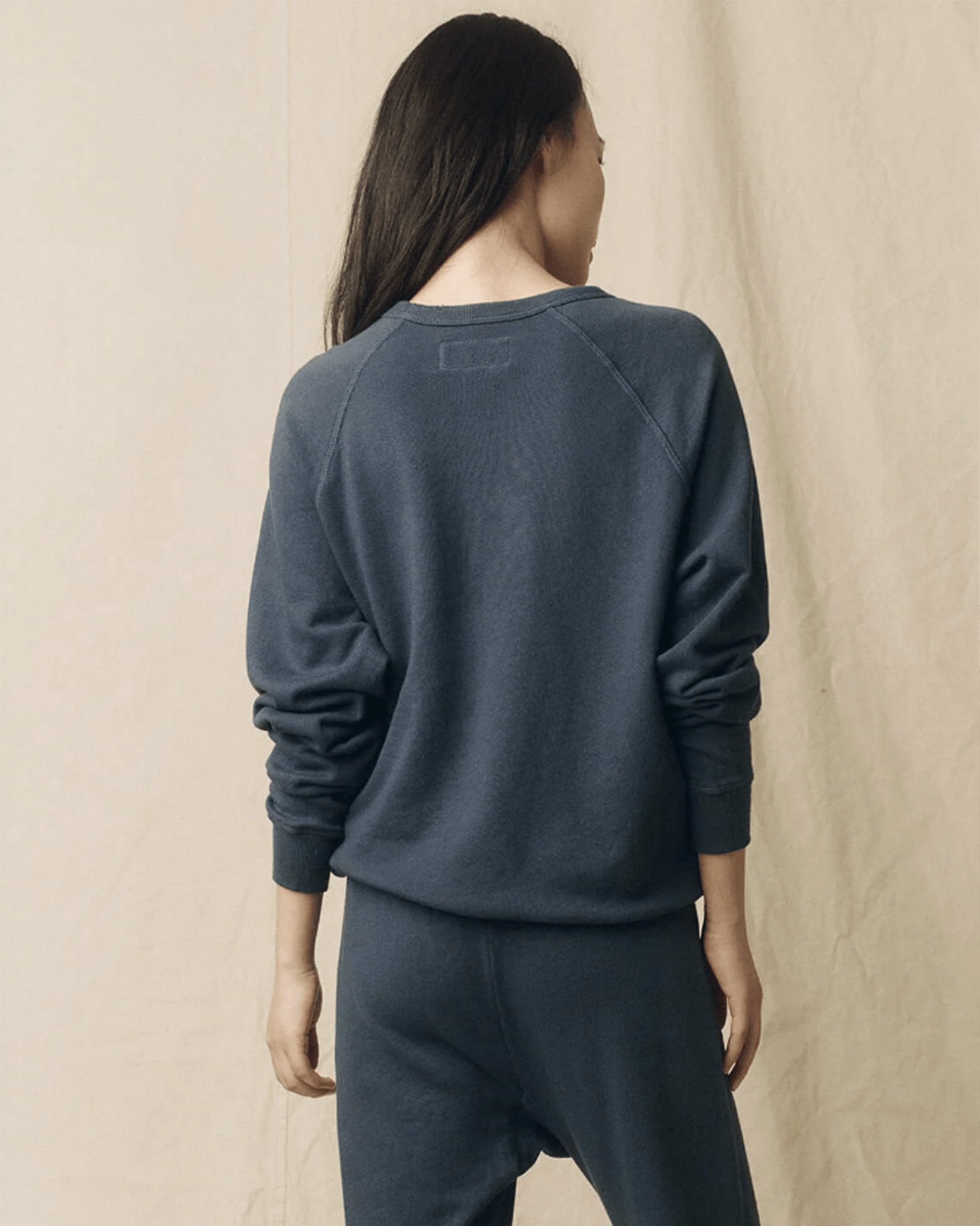 the Great The College Sweatshirt in Nautical Navy