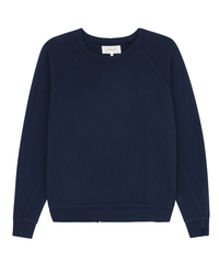 the Great The College Sweatshirt in True Navy