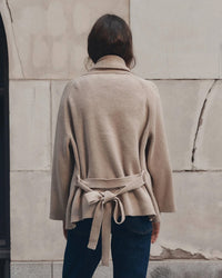 the Great The Commander Riding Cardigan in Cream 5 - Bliss Boutiques