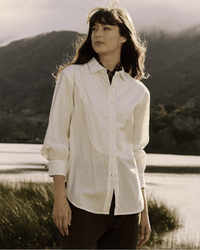 the Great The Cowboy Tux Top in White