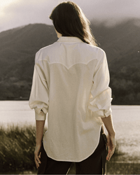the Great The Cowboy Tux Top in White