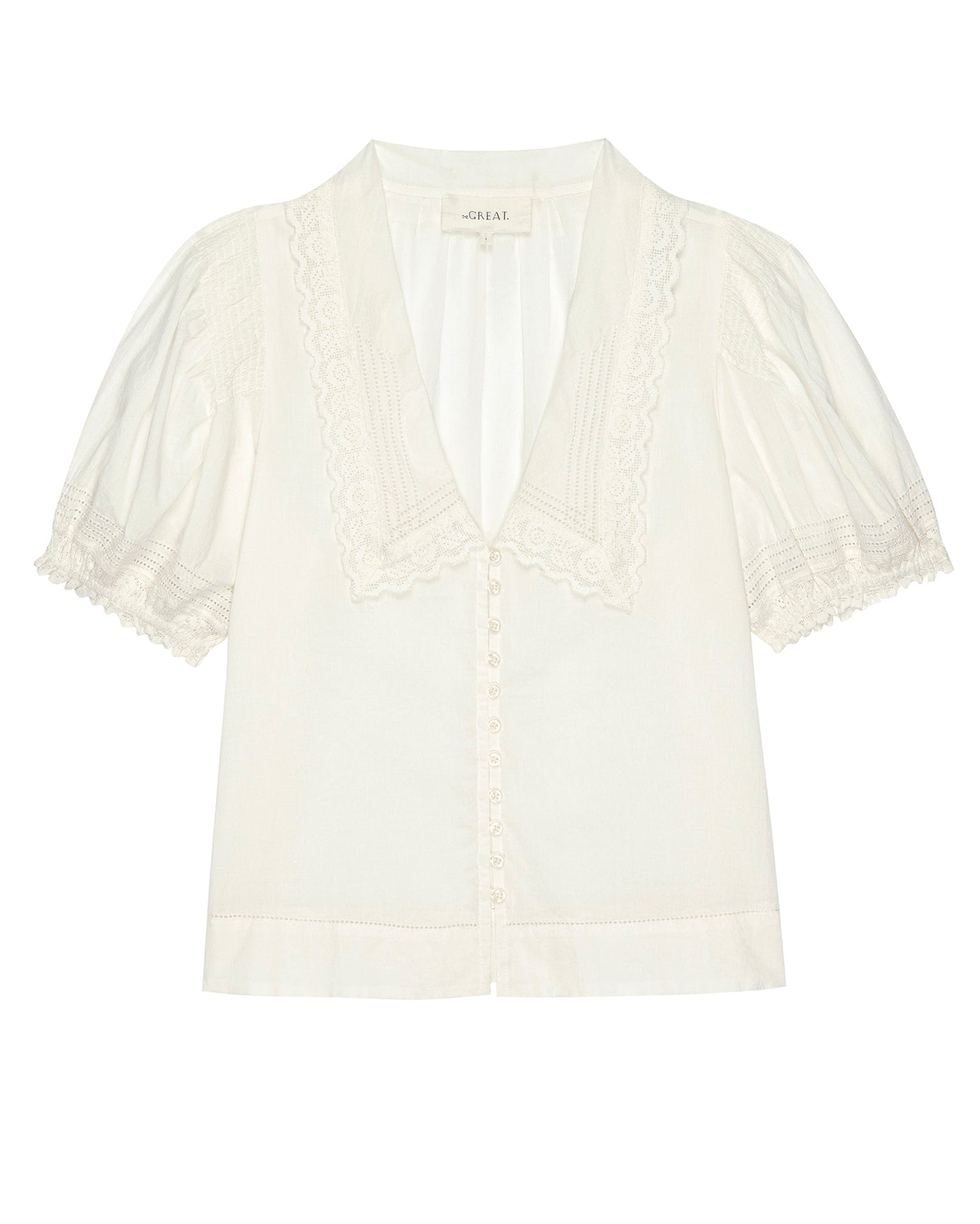 the Great The Manor Top in White