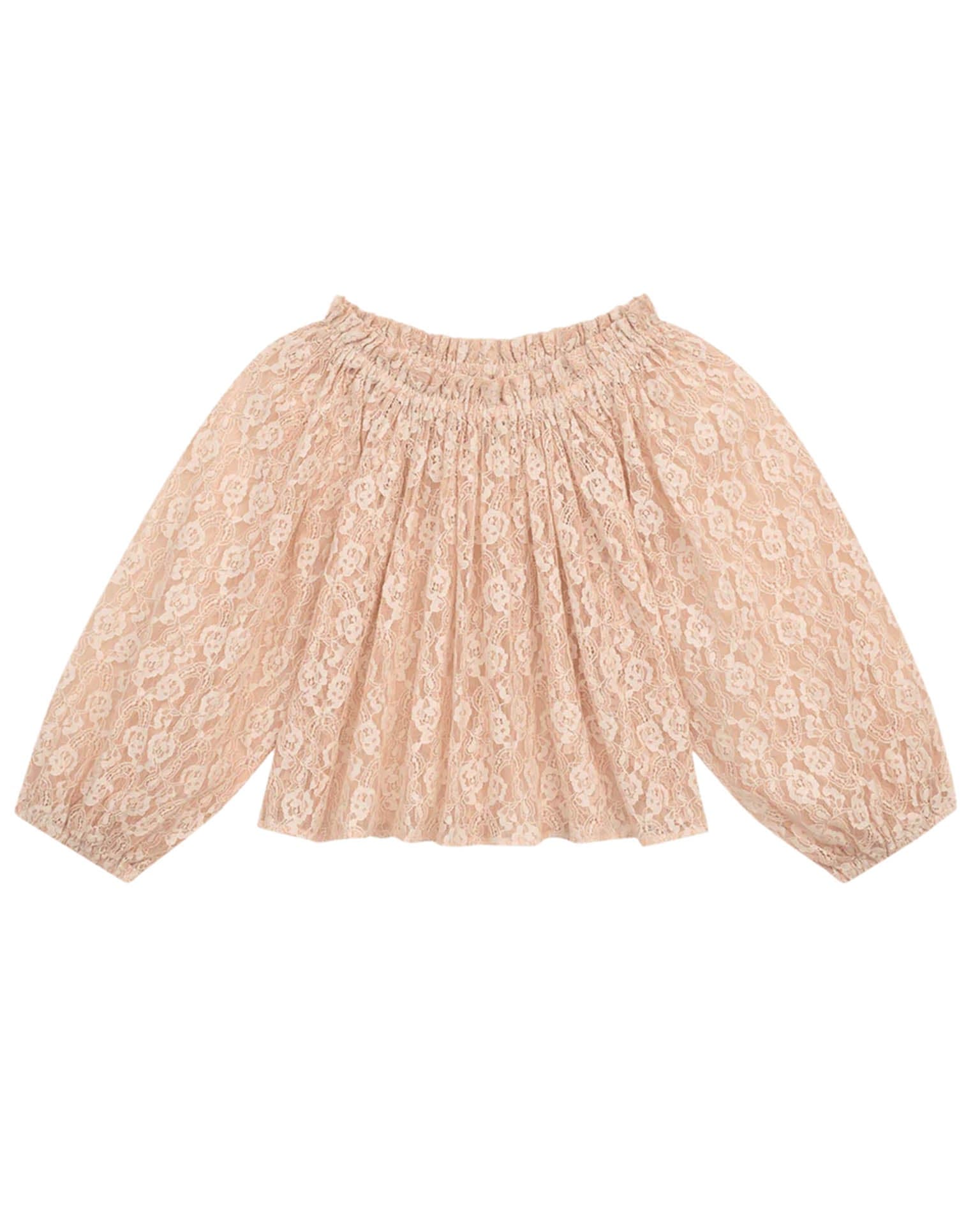 the Great The Prim Top in Vintage Blush
