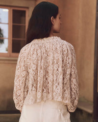 the Great The Prim Top in Vintage Blush
