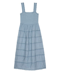 the Great The Reverie Dress in Pale Blue