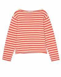 the Great The Sailor Sweater in Punch Stripe