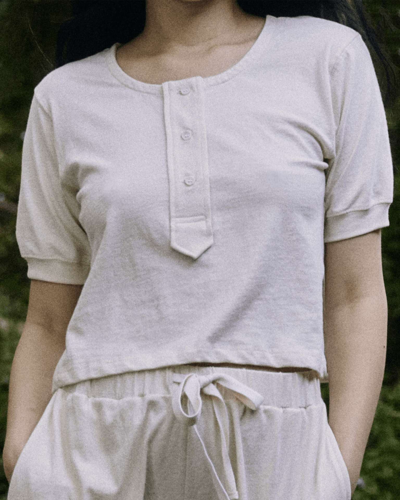 the Great The Scoop Henley in Natural