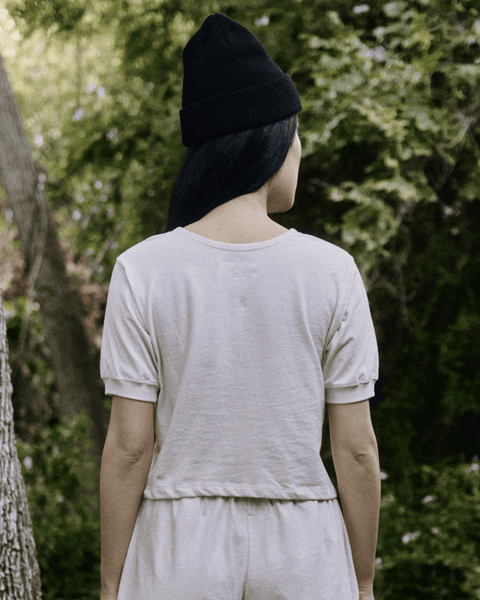 the Great The Scoop Henley in Natural - Bliss Boutiques