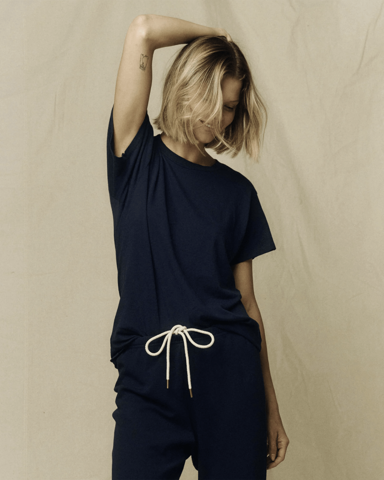 the Great The Slim Tee in True Navy