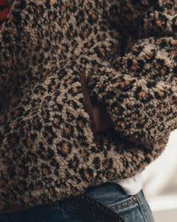 the Great The Vail Jacket in Tan Leopard 3 - Bliss Boutiques