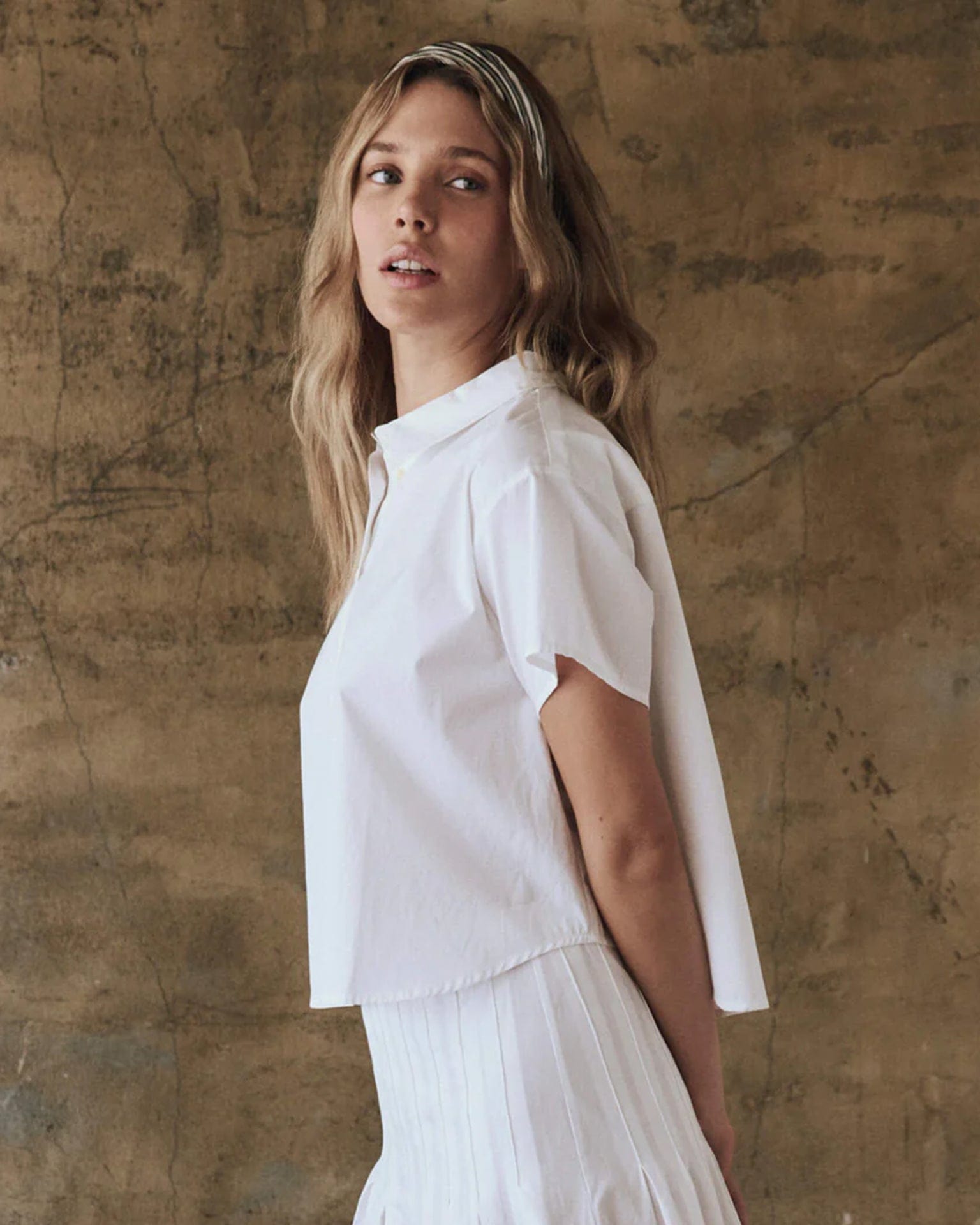 the Great The Valor Top in White